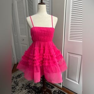 Beautiful Pink Tulle Dress